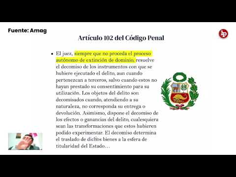 La extinción de dominio en el ordenamiento peruano