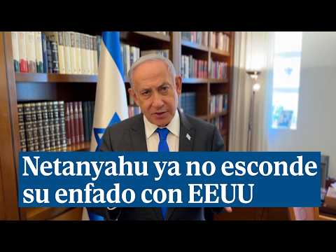 Netanyahu ya no esconde su enfado con EEUU: Es inconcebible que nos hayan estado reteniendo armas