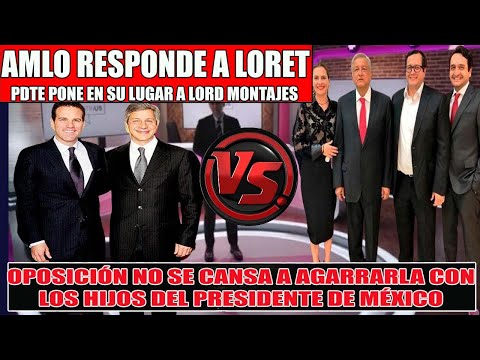 NO SE DEJÓ¡ ASÍ LE RESPONDIÓ #amlo CONTUNDENTEMENTE A #loret DE MOLA Y COMPAÑÍA