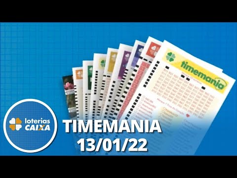 Resultado da Timemania - Concurso nº 1735 - 13/01/2022