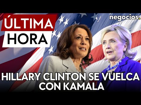 ÚLTIMA HORA: Hillary Clinton se vuelca con Kamala Harris: publica un enlace para recaudar fondos