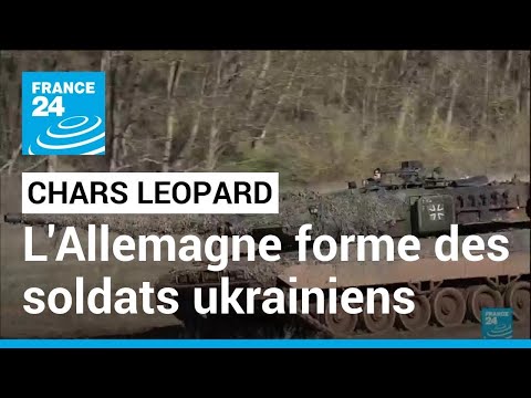 Ukraine : des soldats ukrainiens formés à l'utilisation de chars Leopard par l'Allemagne