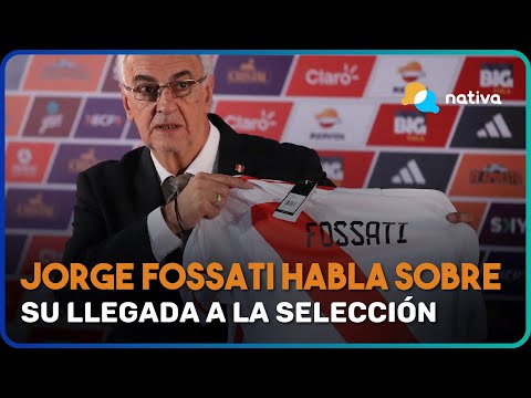 Jorge Fossati habla sobre su llegada a la Selección | Jairo Concha, nuevo jugador de Universitario