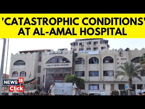 Israel Vs Hamas News | Al-Amal Hospital Currently Under Siege For The 34th Consecutive Day | N18V