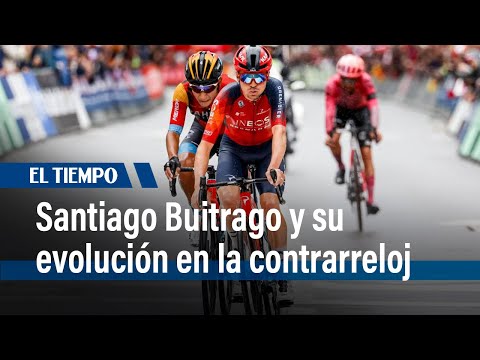 Santiago Buitrago y su evolución en la contrarreloj | El Tiempo