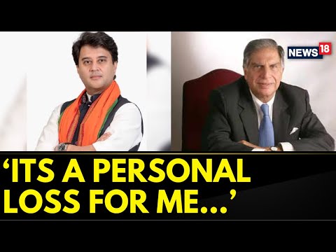 'He Was Known To Find A Place In Everyone's Heart...,' Said Jyotiraditya Scindia On Ratan Tata