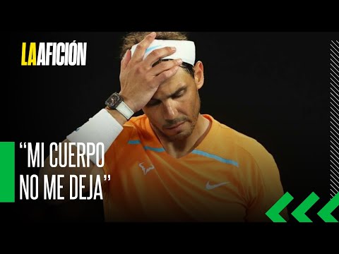 Rafael Nadal no jugará en Montecarlo: Simplemente mi cuerpo no me deja