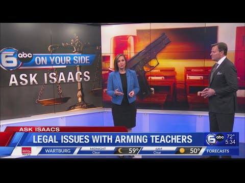 Legal issues with arming teachers