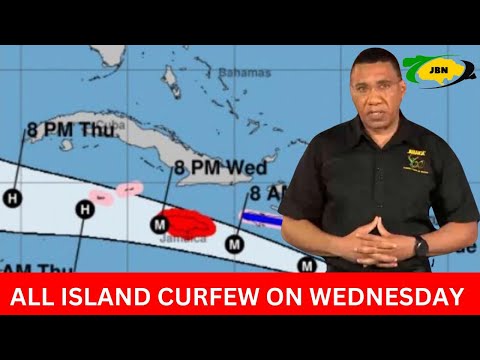Jamaica placed on full lockdown during Hurricane Beryl/JBNN