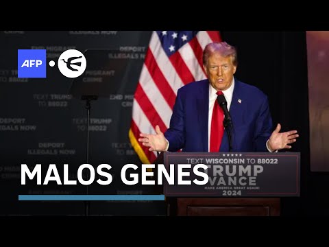 “Tenemos muchos malos genes” en EEUU, dice Trump de cientos de miles de migrantes