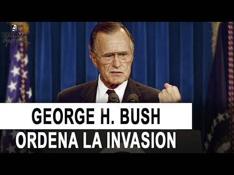 Discurso de George H. Bush anunciando la invasión de Panamá