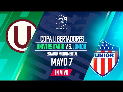 Universitario vs Junior | Copa Libertadores | Narrado por: Alberto Mercado