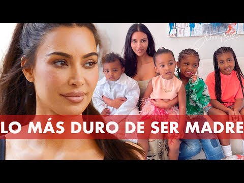 Kim Kardashian confiesa que ha sido lo mas duro de ser madre soltera