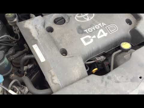 Toyota Corolla Verso 2005 m dalys