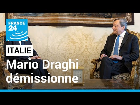Italie : le Premier ministre Mario Draghi démissionne après l'implosion de sa coalition