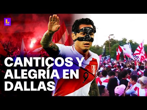 Banderazo Bicolor: Hinchas peruanos alentaron a selección en Dallas previo al 'Clásico del Pacífico'