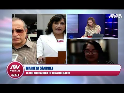 Maritza Sánchez habla sobre audio de Nicanor Boluarte y su presunto 'poder'
