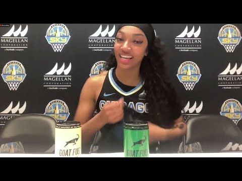 Angel Reese reacts to WNBA All-Star selection