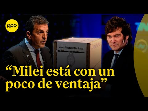 Elecciones en Argentina Parecería que Milei está con un poco más de ventaja, indica intencionalita