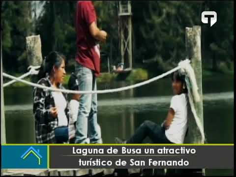 Laguna de Busa un atractivo turístico de San Fernando