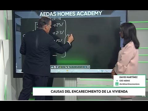 En la pizarra de Aedas Homes: Desglosamos los elementos del precio de la vivienda