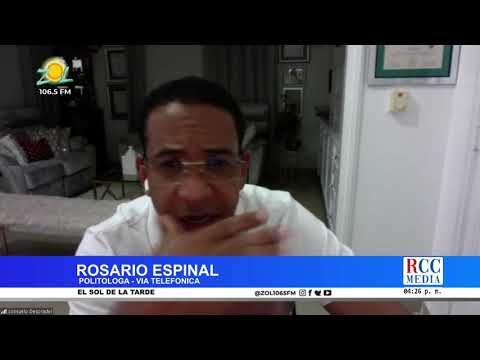 Rosario Espinal politóloga analiza porque la alta abstención de un 45% en las elecciones pasadas