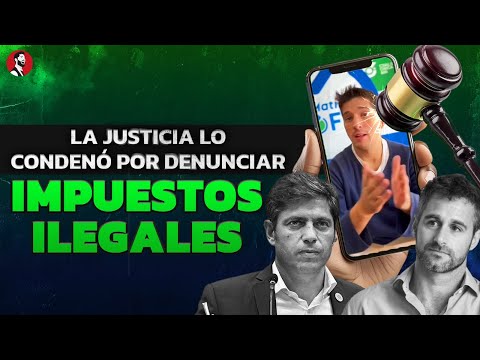 Fue a la Justicia a denunciar una suba ilegal de impuestos... ¡Y LA JUSTICIA LO TERMINÓ CONDENANDO!