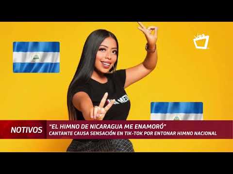 TikToker que cantó Himno Nacional de Nicaragua lanzará su primer sencillo