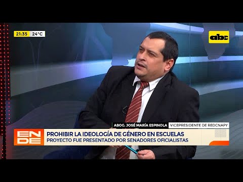 José Espínola: “Desde toda perspectiva económica no son viables las políticas de género’'