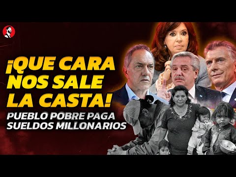 Argentina GASTA MILLONES en mantener a LA CASTA | Las jubilaciones más caras