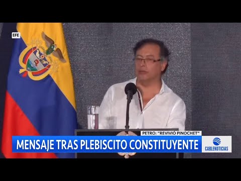 “Revivió Pinochet”: Gustavo Petro sobre plebiscito constitucional en Chile