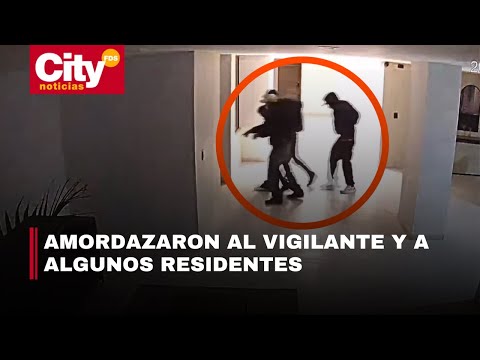 Ocho delincuentes ingresaron violentamente a un edificio en Usaquén | CityTv