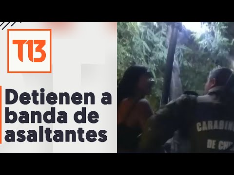 Detienen a banda que se dedicaban a asaltar transeúntes en Providencia