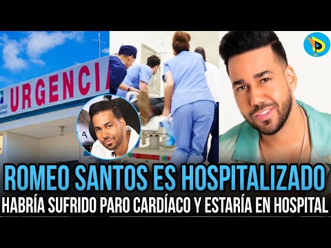 Romeo Santos habría sufrido paro cardíaco y estaría en hospital se debate entre la vida y la muerte