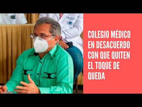 Colegio Médico Dominicano contrario al levantamiento del toque de queda