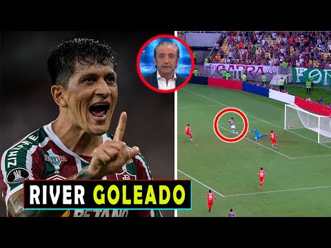 ASI REACCIONA PRENSA BRASILEÑA a GOLEADA FLUMINENSE vs RIVER PLATE 5-1 COPA LIBERTADORES