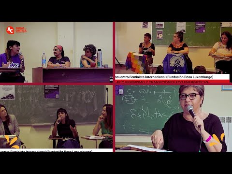 Encuentro Feminista Internacional - Fundación Rosa Luxemburgo - Celeste Murillo
