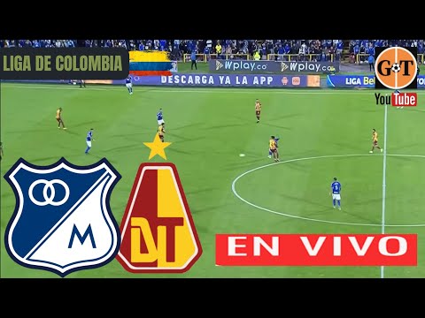 MILLONARIOS VS TOLIMA EN VIVO  COLOMBIA - CLAUSURA - JORNADA 4  GRANEGA