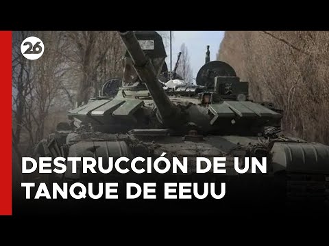 El Ejército ruso confirma la destrucción de un tanque de origen estadounidense