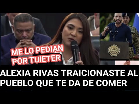 ALEXIA RIVAS VIOLA LA CONSTITUCION DICIENDO QUE LA GENTE SE LO PIDIO POR EL CHAT!