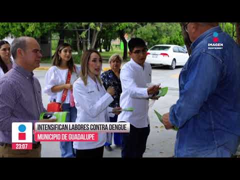 Intensifican labores contra el dengue en Guadalupe | Noticias MTY con Claudia Ovalle