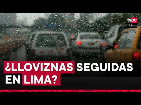 Lloviznas y vientos en Lima continuarán hasta el sábado