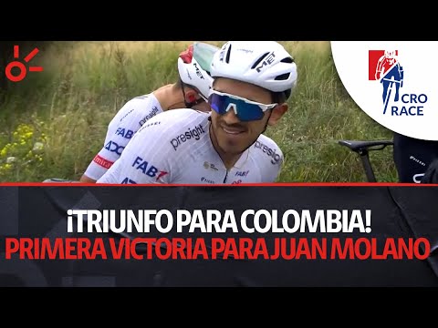 ¡Triunfo para Colombia! Juan Sebastián Molano y su primera victoria | Etapa 2 | CRO Race 2024