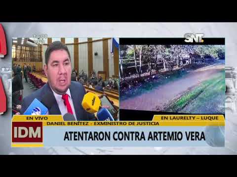 Luque: Atentaron contra Artemio Vera