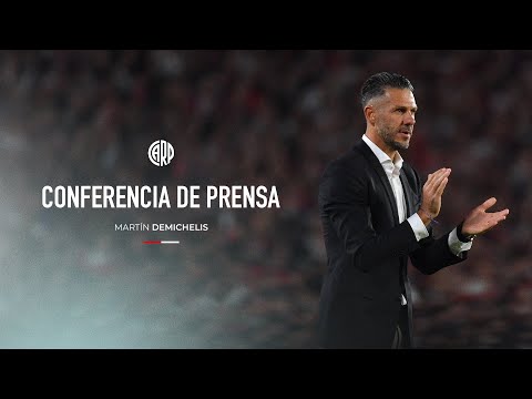 Martín Demichelis en conferencia de prensa | River 3 - Central Córdoba 0 | EN VIVO