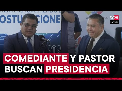 Comediante y pastor evangélico se postulan a presidencia en Venezuela
