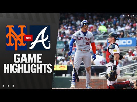Mets vs. Braves Game Highlights (8/24/25) | MLB Highlights
