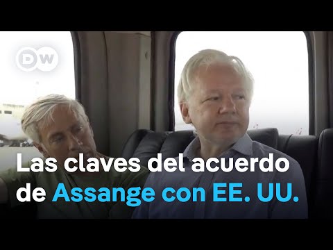 Julian Assange sale de prisión tras un calvario de 12 años