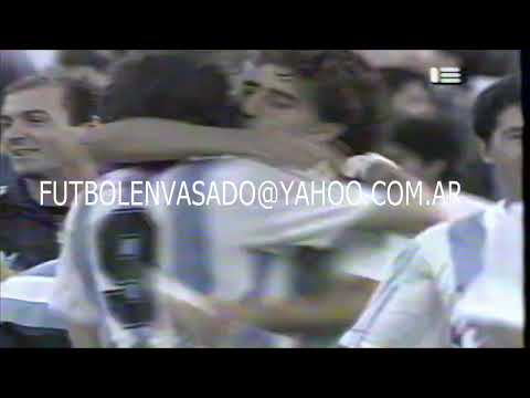 Argentina vs Alemania. Amistoso Miami 1993. Noticiero Canal 13. Golazo de Hernán Diaz.