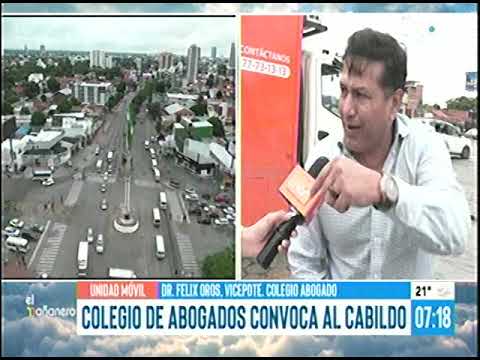 25012023 FELIX OROS COLEGIO DE ABOGADOS CONVOCA AL CABILDO RED UNO